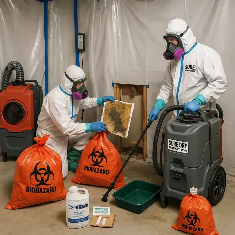 Contaminated Water Handling Protocols process in Largo, MD