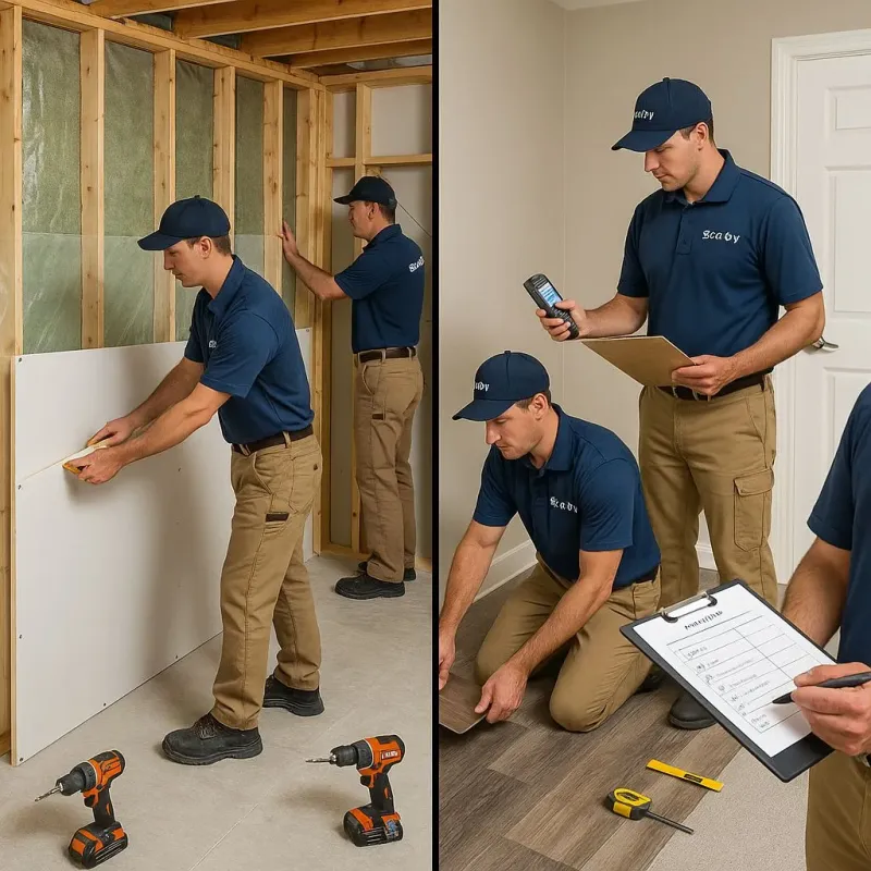 Repairs and Reconstruction process in Largo, MD